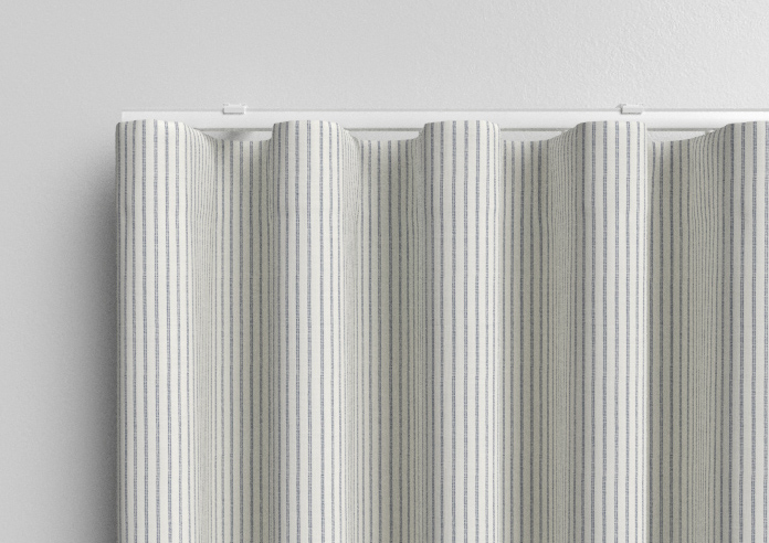 Laura Ashley Candy Stripe, French Navy - Made to Measure Curtains - Image 13